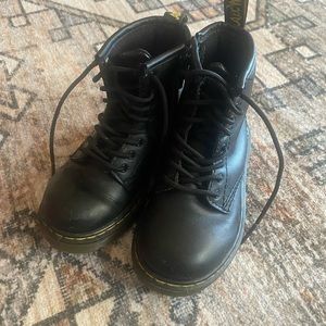 Black toddler dr martens